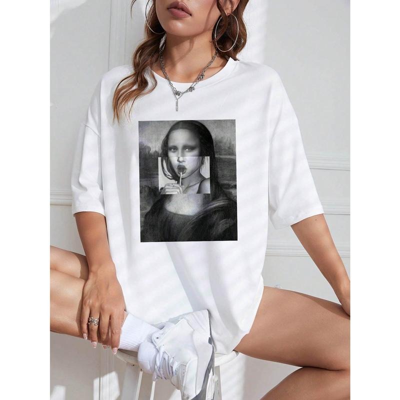 Chic and Conversational T - Shirt: Make a Statement with an Artistic Mashup Design Hoodie, Sweatshirt | HypeDripTees.com