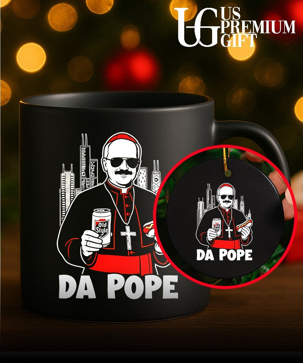Chicago Cardinal Da Pope Beer Hotdog shirt