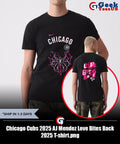 Chicago Cubs 2025 AJ Mendez Love Bites Back 2025 T-shirt
