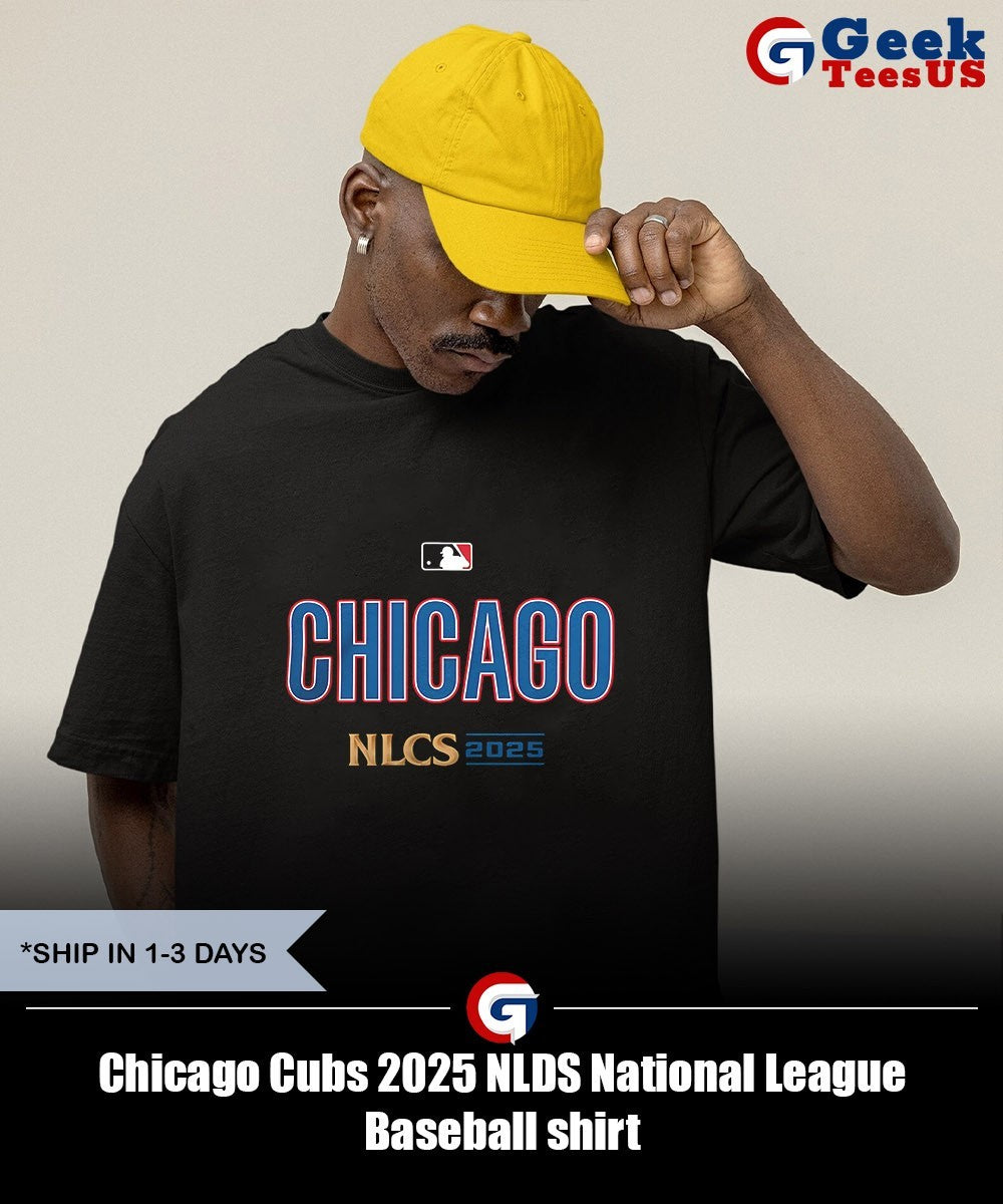 Chicago Cubs 2025 NLDS National League Baseball shirt