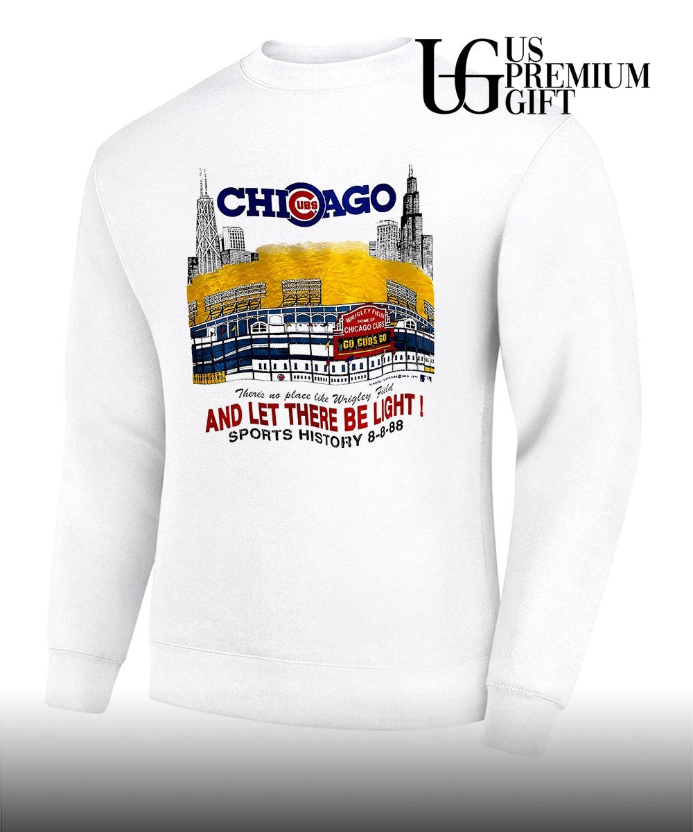 Chicago Cubs Let There Be Light Wrigley Field Stadium 1988 shirt