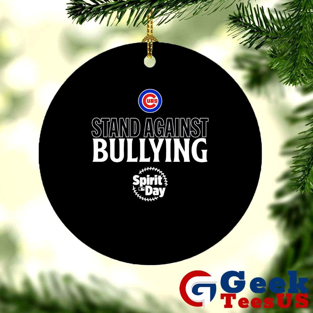 Chicago Cubs MLB Stand Against Bullying Spirit Day 2025 shirt