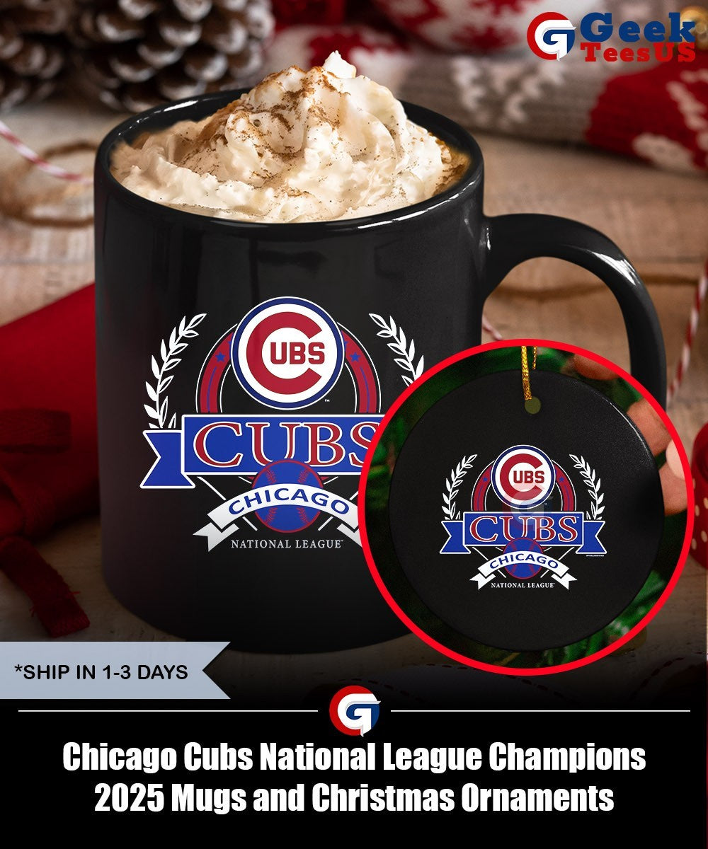 Chicago Cubs National League Champions 2025 shirt