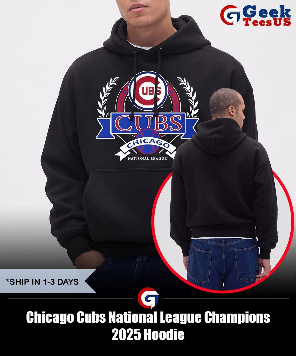 Chicago Cubs National League Champions 2025 shirt