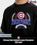 Chicago Cubs National League Champions 2025 shirt
