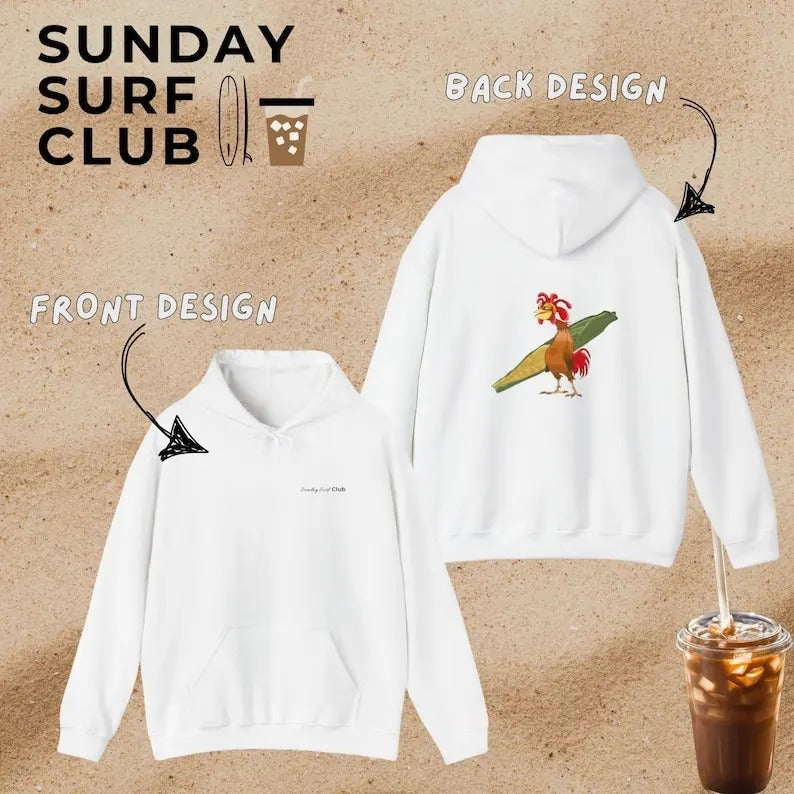 Chicken Joe Hoodie, Trendy Beach Hooded Sweatshirt, Aesthetic Gift, Classic Unisex Pullover, Cozy Jumper T-Shirts