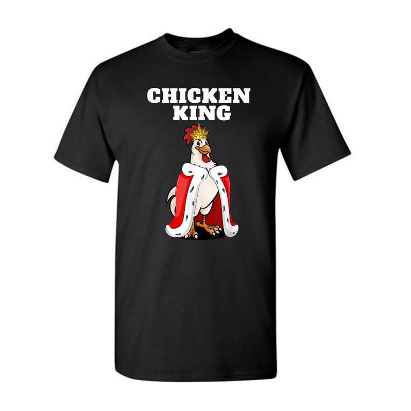 Chicken King | Mens Chicken Lover Shirt | Pet Chicken Shirt Hoodie, Sweatshirt | HypeDripTees.com
