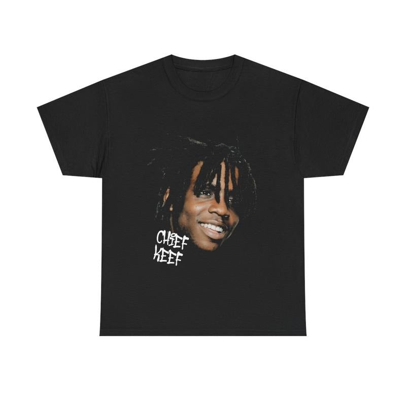 Chief Keef Inspired Vintage Graphic Tee Casual Cotton Menswear Top Tshirt Streetwear T-Shirt Hoodie, Sweatshirt