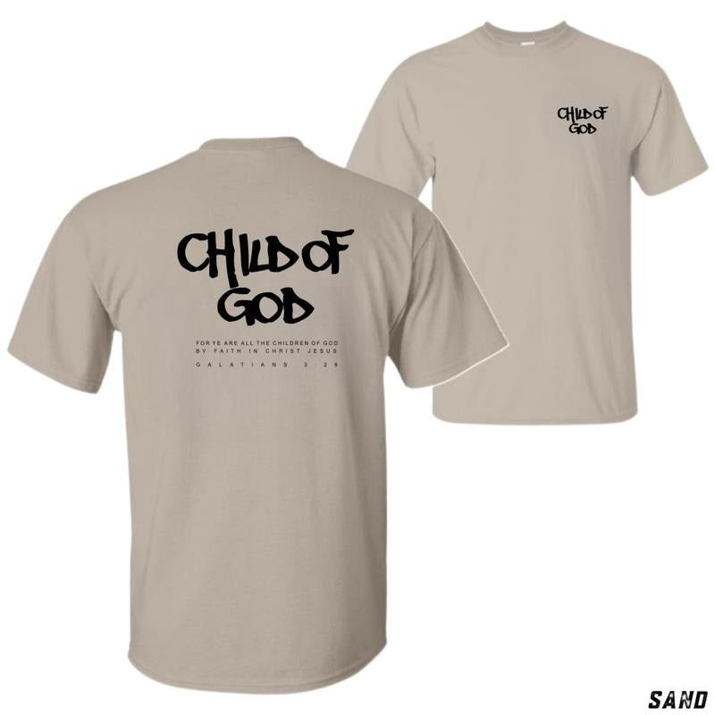 Child Of God T-shirt - Faith-inspired Design Featuring Child Of God Message And Galatians 326 Verse Perfect For Faithful...