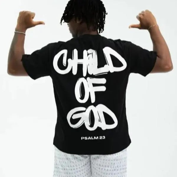Child of God T-shirt Outfit Fitted Retro Clothing For Men For Women graphic tee Hoodie, Sweatshirt | HypeDripTees.com