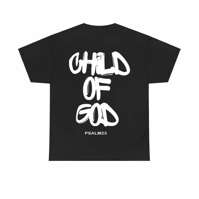 Child of God Tshirt, Men's Summer Casual Cotton Top Shortsleeve Crewneck T-shirt Hoodie, Sweatshirt | HypeDripTees.com