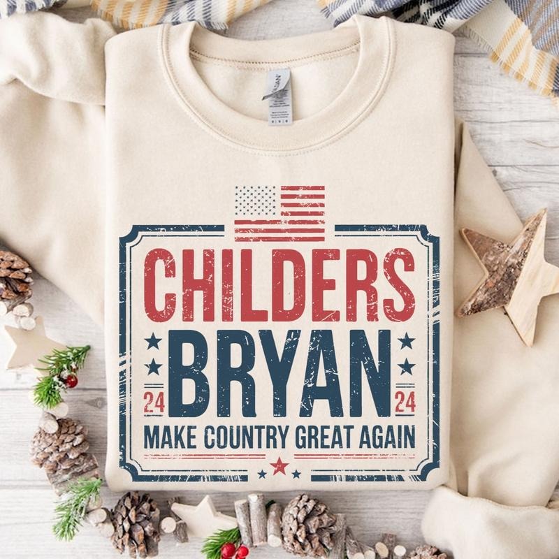 Childers Bryan Make Country Great Again ZB Sweater, Zach Tee for Fan Gift, Bryan Music Unisex Shirt, Full Sizes, Full Colors