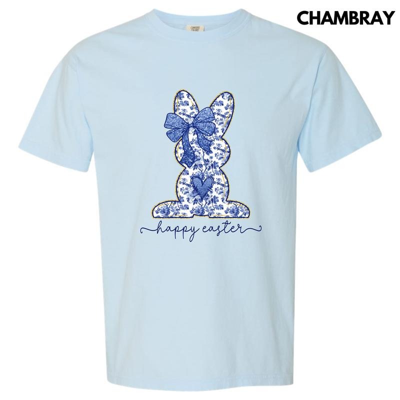 Chinoiserie Happy Easter Comfort Colors T-Shirt 'NLB' Hoodie, Sweatshirt | HypeDripTees.com