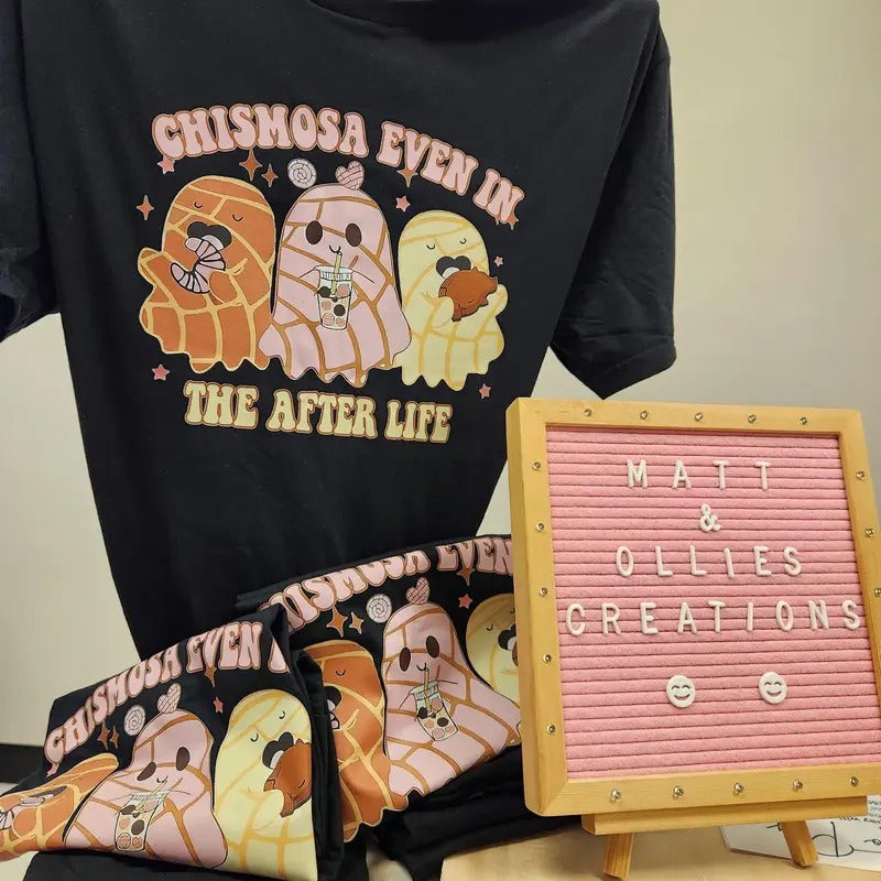 Chismosa Even in the AfterLife Concha Unisex T-shirt Hoodie, Sweatshirt | HypeDripTees.com