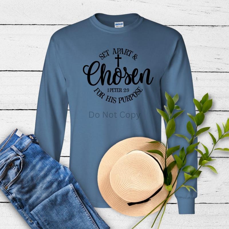 Chosen Screen Print Transfer ONLY- This is NOT a T-Shirt Hoodie, Sweatshirt | HypeDripTees.com