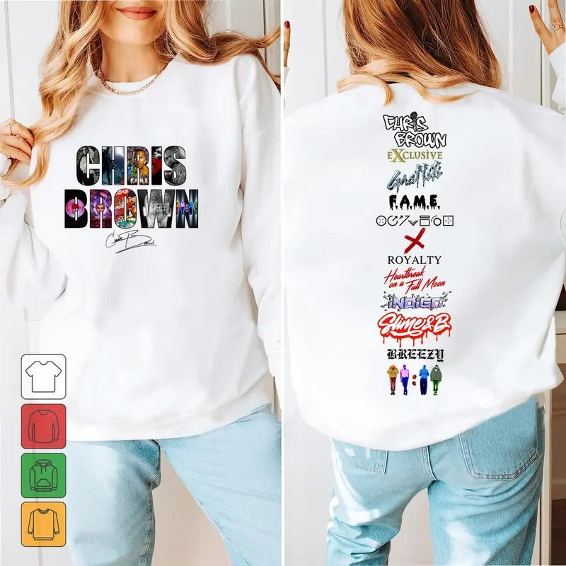 Chris Br0wn Albums Shirt Shirt T-Shirts, Hoodie, Sweatshirt