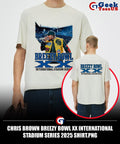 Chris Brown Breezy Bowl XX International Stadium Series 2025 shirt