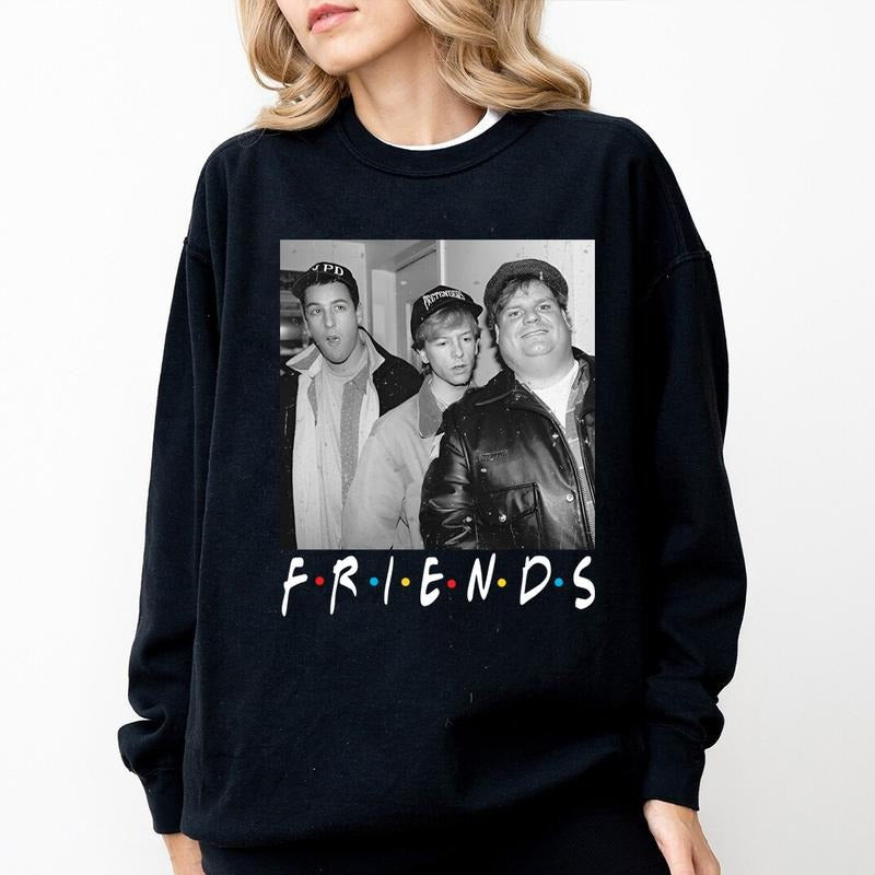 Chris Farley, Adam Sandler, David Spade T Shirt, Adam Sandler T-Shirt, Adam Sandler Sweatshirt, Adam Sandler Tee Hoodie