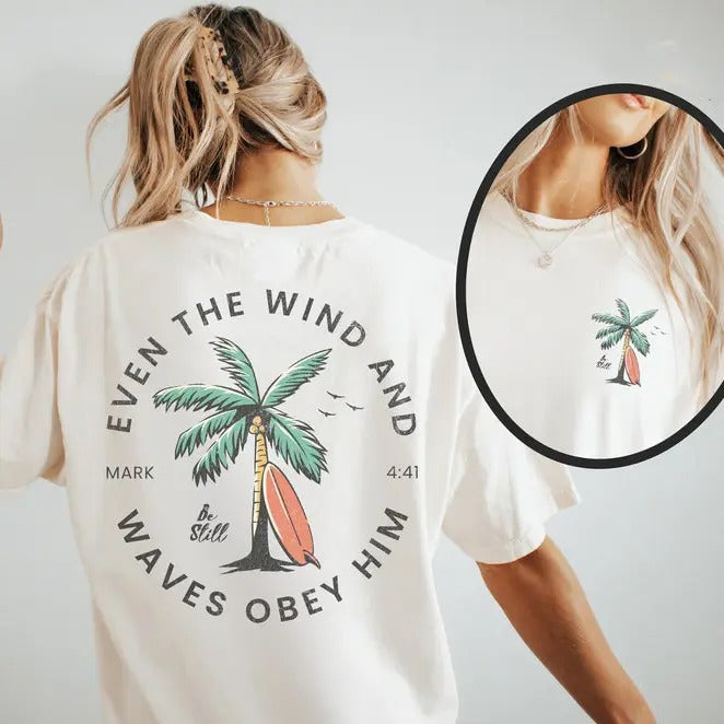 Christian Bible Verse Comfort Colors Shirt, Beachy Backprint Comfort Colors Tee, Trendy Teen Baptism Fit Outfit Casual...