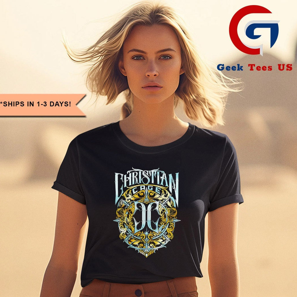 Christian Cage Virtue Mineral Wash AEW Wrestling shirt