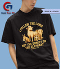 Christian I follow the lamb not donkey or elephant bible verse shirt