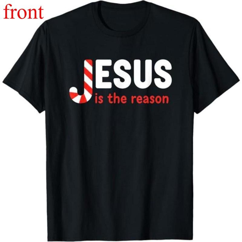 Christian Jesus is The Reason for The Season Christmas Candy T-Shirt Hoodie, Sweatshirt | HypeDripTees.com