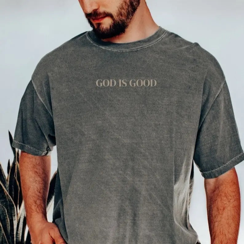 Christian Shirts for Men, Mens Christian Shirt, God is Good Hoodie, Sweatshirt | HypeDripTees.com