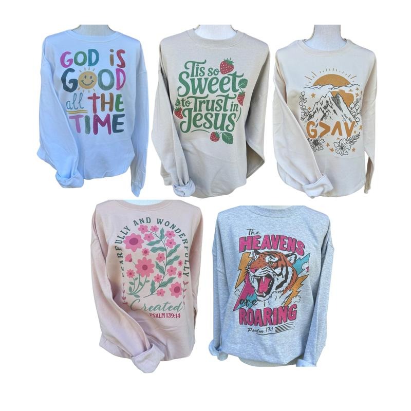 Christian Sweatshirts - Christian Clothing for Women T-Shirts, Hoodie | HypeDripTees.com