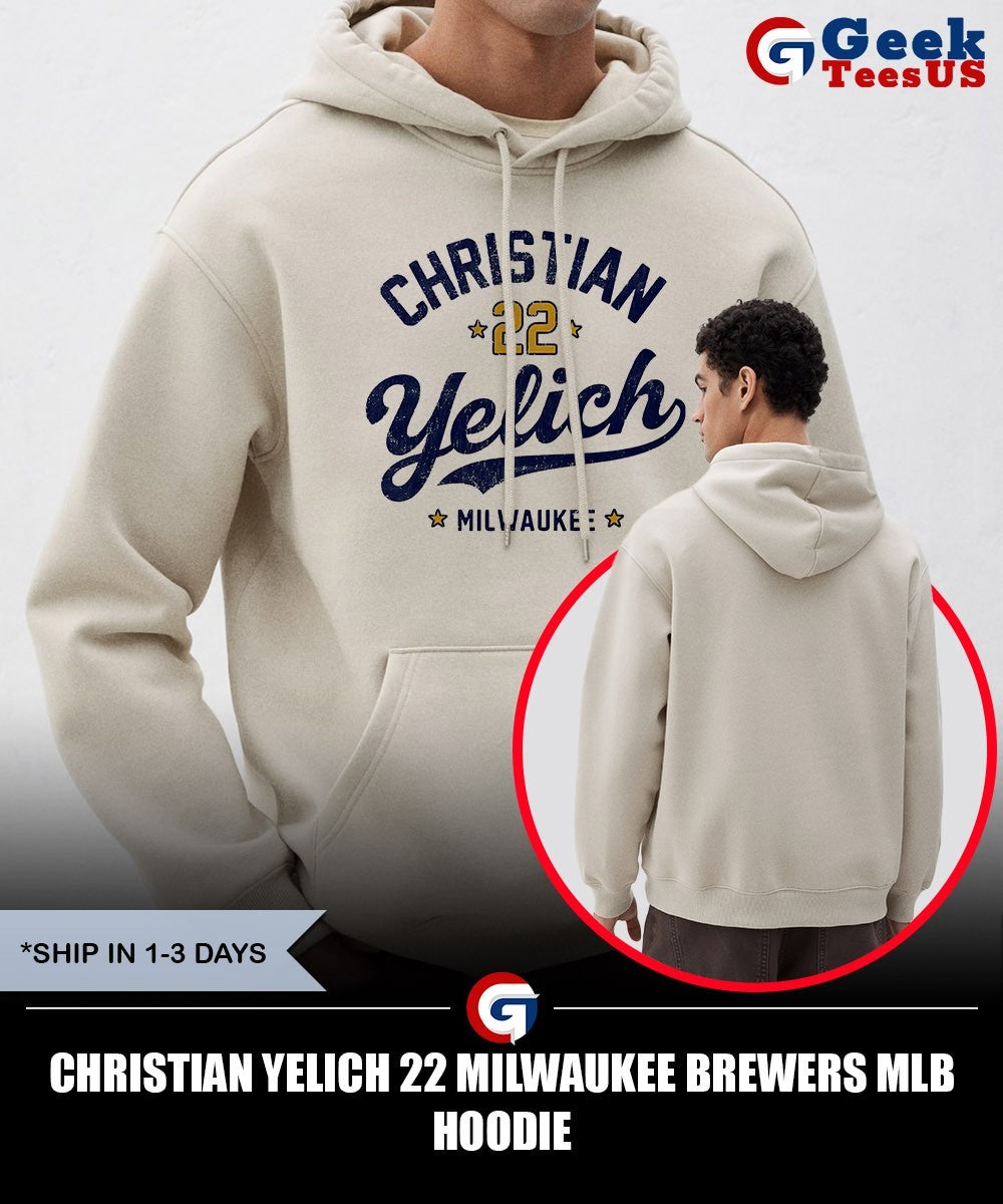 Christian Yelich 22 Milwaukee Brewers MLB shirt