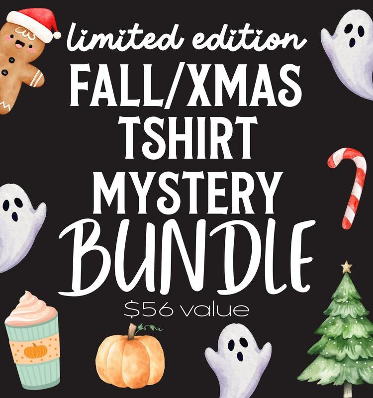 Limited Edition Fall/Christmas Comfort Colors Shirt Mystery Bundle Hoodie, Sweatshirt | HypeDripTees.com