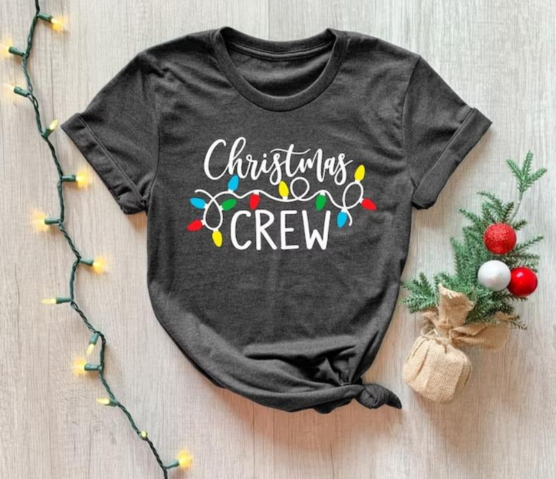 Christmas Crew Shirt, Family Christmas Shirt, Family Christmas Graphic Tee, Sweatshirt, Hoodie Gift For Women Top...