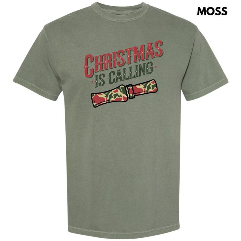 Christmas Is Calling Comfort Colors T-Shirt 'NLB' Hoodie, Sweatshirt | HypeDripTees.com