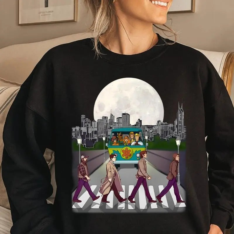 Christmas Sc0oby D0o Sweatshirt, Funny Christmas Cartoon Shirt, Mvie Characters Shirt, Xmas Gift Hoodie | HypeDripTees.com