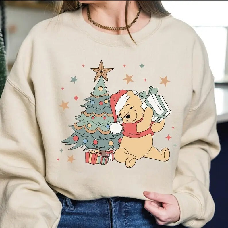 Christmas Tree Shirt, The Most Wonderful Time Of The Year Shirt, Christmas Lights Shirt, Bear Christmas Shirt Hoodie,...