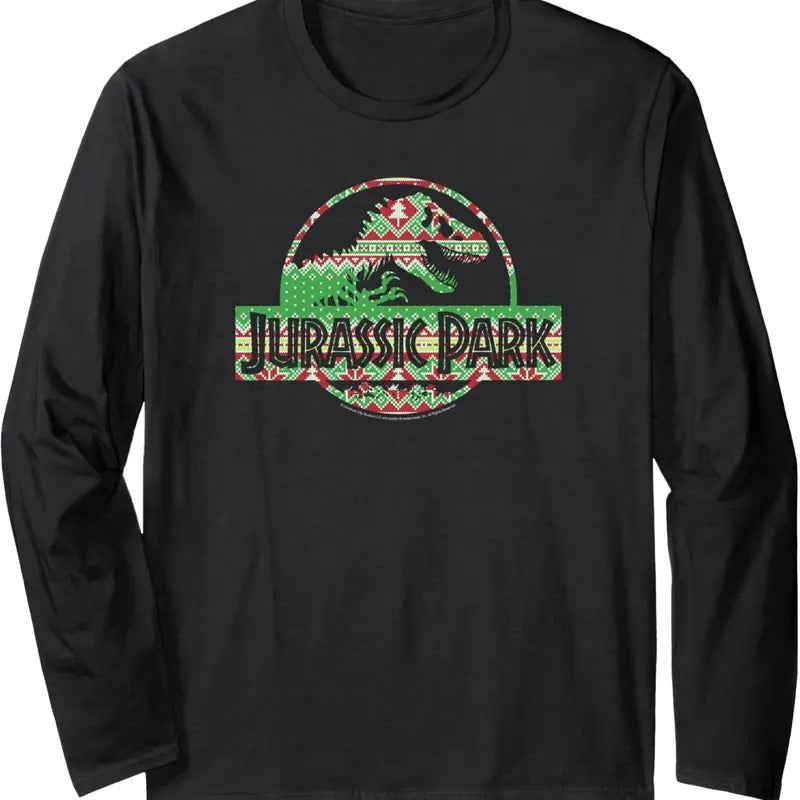 Christmas Ugly Sweater Logo Fill Long Sleeve T-Shirt Hoodie, Sweatshirt | HypeDripTees.com