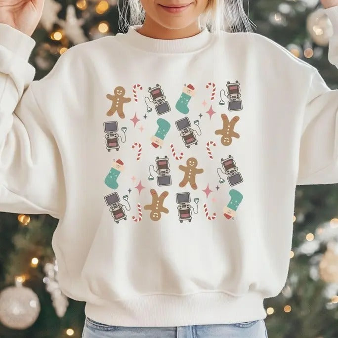 Christmas Ultrasound Tech Shirt, Xmas Sonography Nurse Shirts, Santa's Hospital Shirt, Xmas Doctor Girls Tee, Santa...