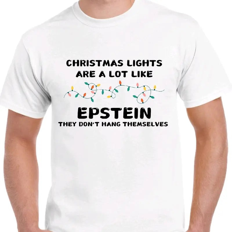 Christmas lights don't hand themselves- men's t-shirt Cotton Menswear Top Tshirt Hoodie, Sweatshirt | HypeDripTees.com