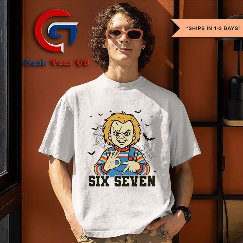 Chucky six seven hands Halloween shirt