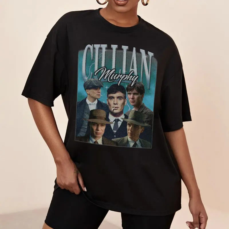 Cillian Murphyy Retro T-Shirt Sweatshirt Hoodie Unisex | HypeDripTees.com