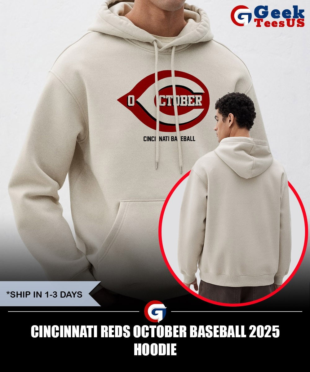 Cincinnati Reds October Baseball 2025 shirt