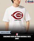 Cincinnati Reds October Baseball 2025 shirt