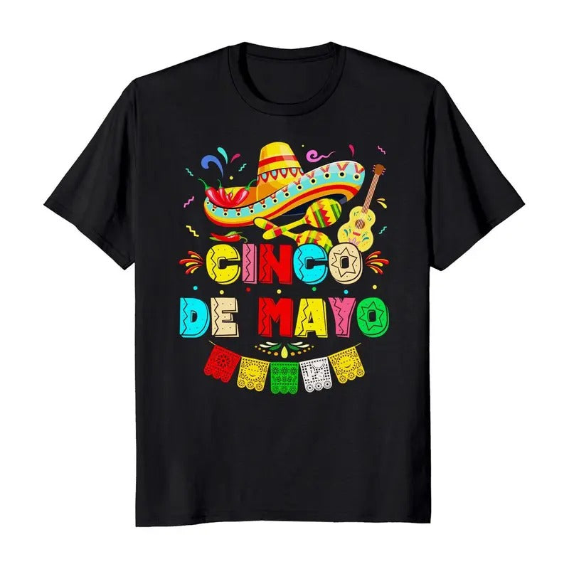 Cinco De Mayo Batalla De Puebla Hispanic Heritage T-Shirt Casual Classic Hoodie, Sweatshirt | HypeDripTees.com