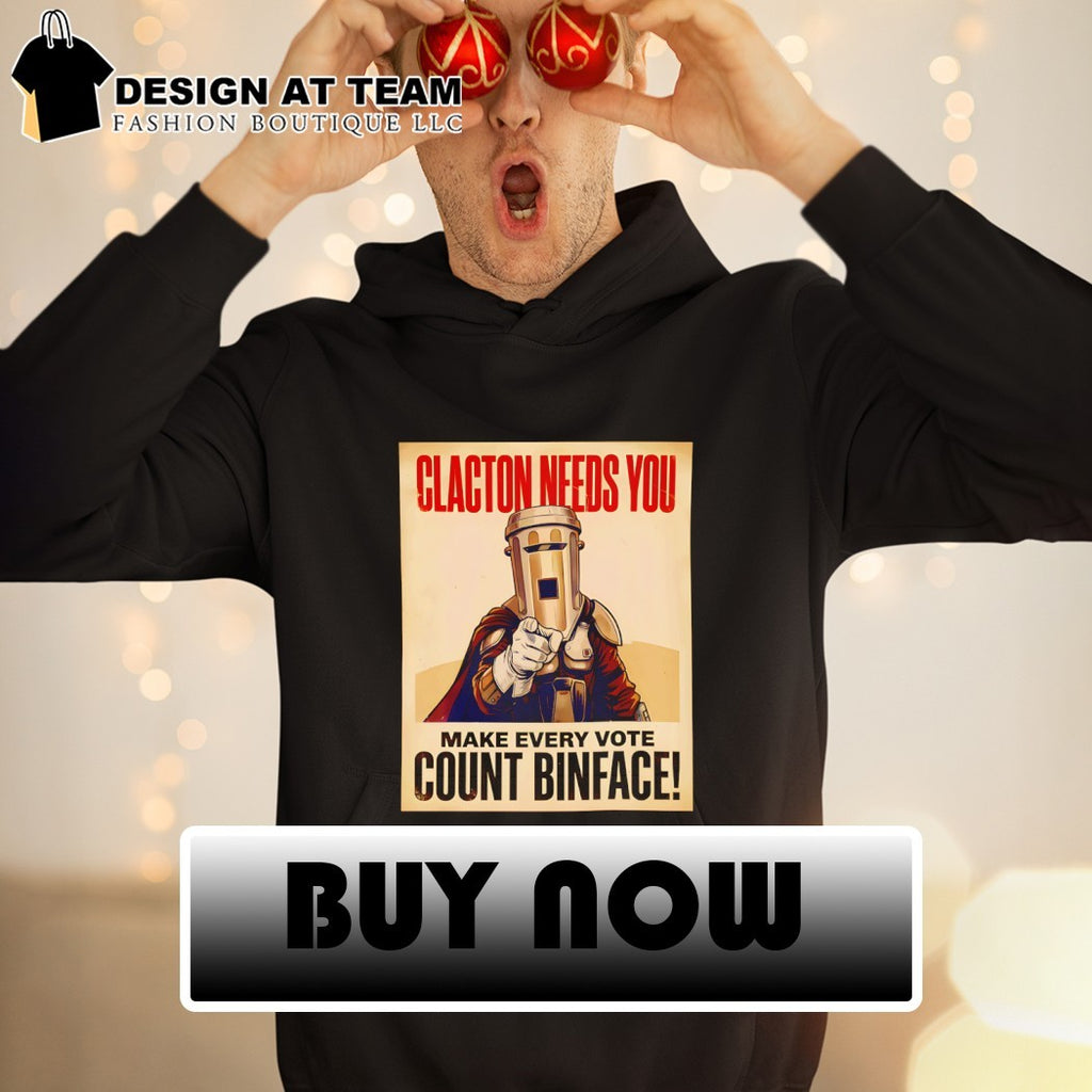 Clacton Needs You Make every vote Count Binface shirt