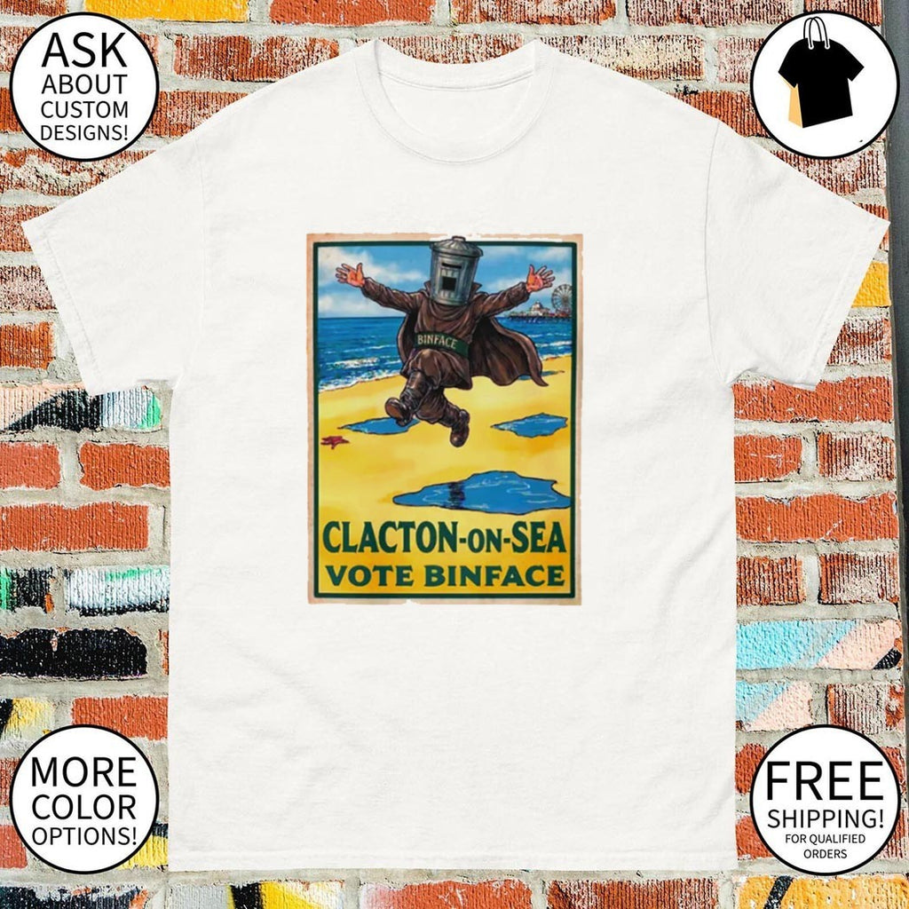 Clacton-on-sea vote Binface shirt