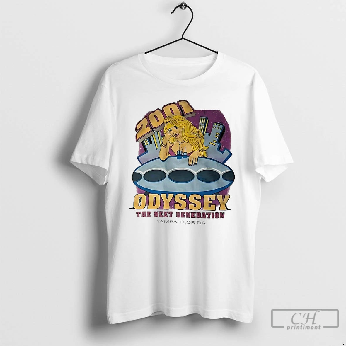 Classic 2001 Odyssey The Next Generation Tampa Florida T-Shirts, Hoodie, Sweatshirt | HypeDripTees.com