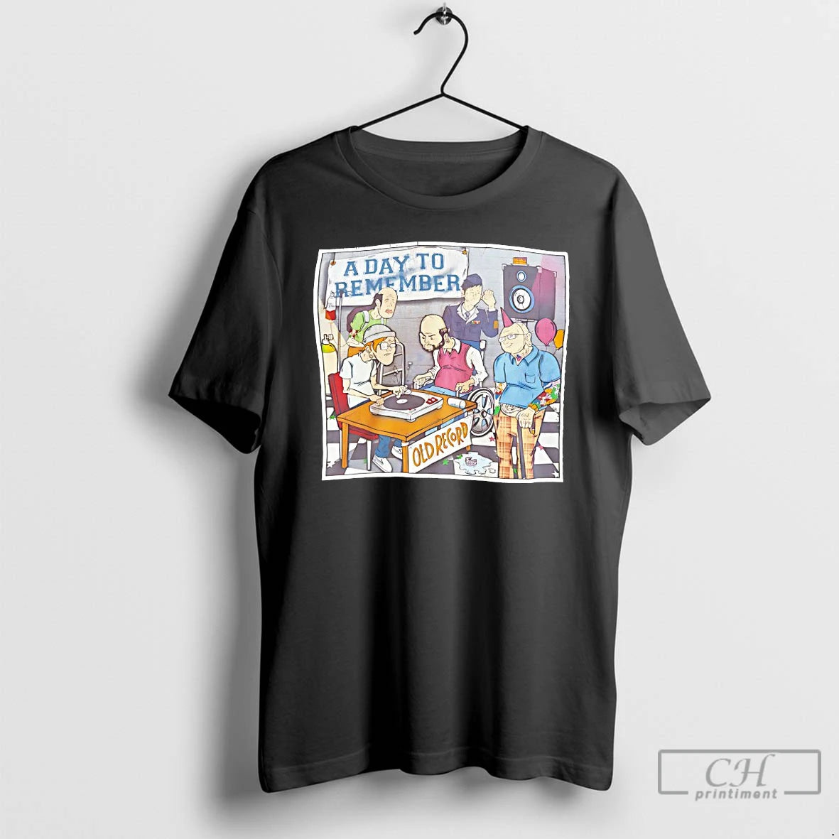 Classic A Day To Remember Old Record T-Shirts, Hoodie, Sweatshirt | HypeDripTees.com