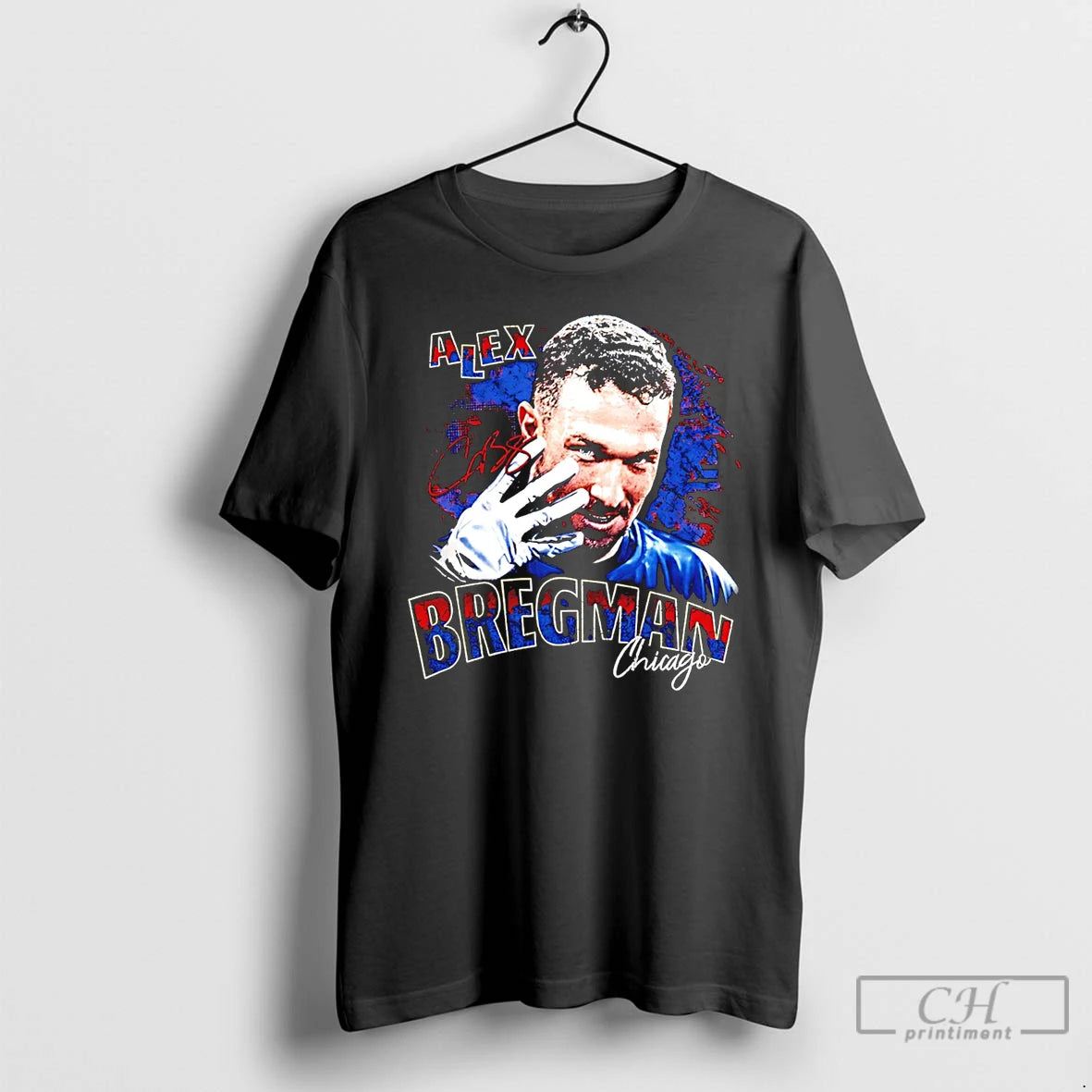 Classic Alex Bregman Chicago Cubs Pose Signature T-Shirts, Hoodie, Sweatshirt | HypeDripTees.com
