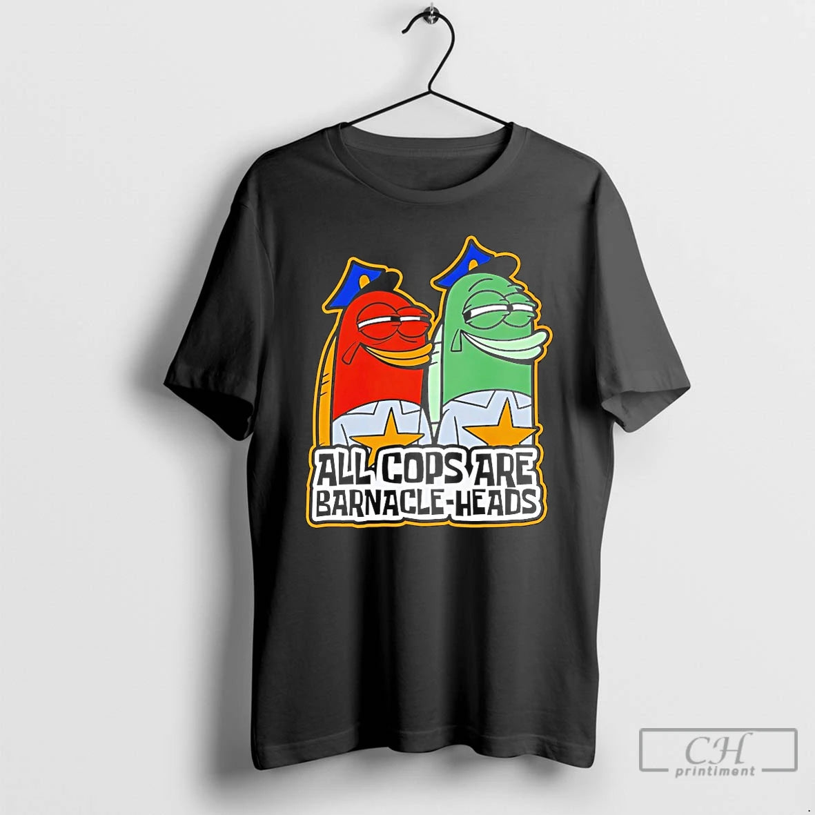 Classic All Cops Are Barnacle Heads T-Shirts, Hoodie, Sweatshirt | HypeDripTees.com