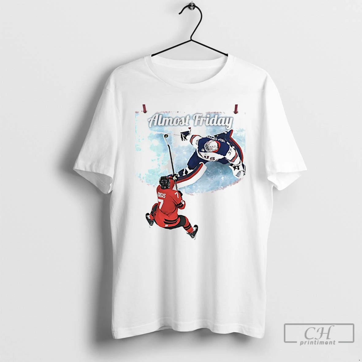 Classic Almost Friday Save Usa Hockey Champs T-Shirts, Hoodie, Sweatshirt | HypeDripTees.com