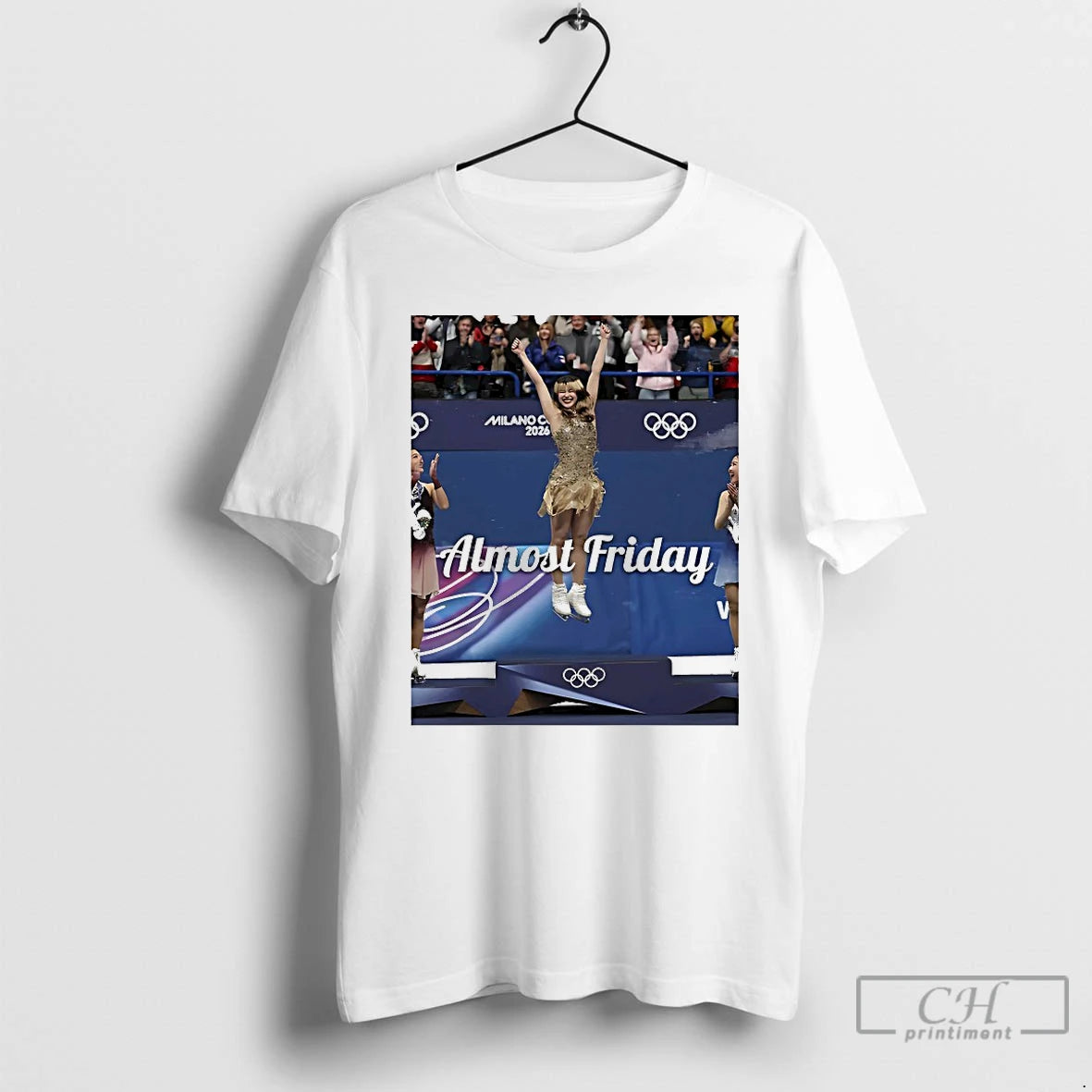 Classic Alysa Liu American Figure Skater 2026 Winter Olympic Almost Friday T-Shirts, Hoodie, Sweatshirt | HypeDripTees.com